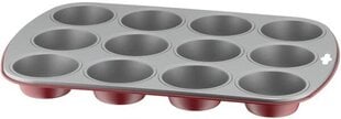 Muffini pann Classic Plus, 12 pesa цена и информация | Формы, посуда для выпечки | kaup24.ee