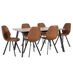 Кухонный комплект HELENA, 6 стульев (890469964) цена и информация | Комплекты мебели для столовой | kaup24.ee