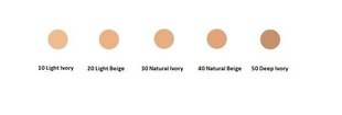 Mati efektiga kompaktpuuder Shiseido Pureness SPF15 20 Light Beige, 11 g hind ja info | Jumestuskreemid, puudrid | kaup24.ee