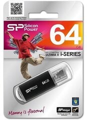 Silicon Power i-Series 64GB USB 2.0 hind ja info | Mälupulgad | kaup24.ee