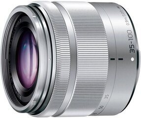 Panasonic Lumix G Vario 35-100mm f/4.0-5.6 ASPH MEGA O.I.S objektiiv, hõbedane hind ja info | Objektiivid | kaup24.ee