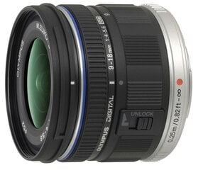 M.Zuiko Digital ED 9-18мм f/4.0-5.6 объектив, черный цена и информация | Линзы | kaup24.ee