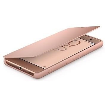 Sony Style Cover Flip mobiiliümbris Sony Xperia XA'le, roosakuld цена и информация | Telefoni kaaned, ümbrised | kaup24.ee