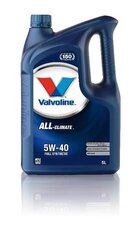 Mootoriõli ALL CLIMATE 5W40 5L, Valvoline цена и информация | Моторные масла | kaup24.ee