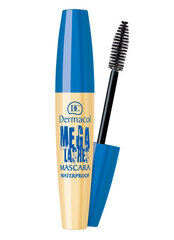 Dermacol Mega Lashes ripsmetušš 12,5 ml, Black цена и информация | Тушь, средства для роста ресниц, тени для век, карандаши для глаз | kaup24.ee