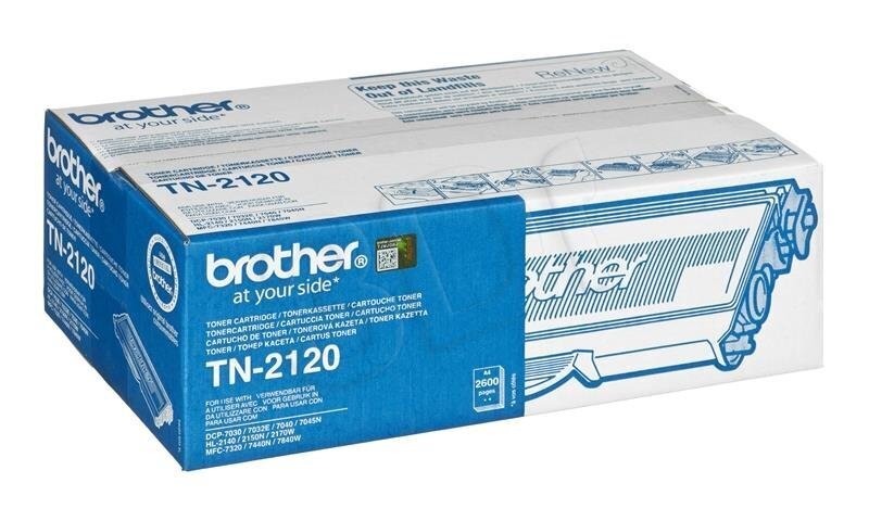 BROTHER TN2120 toner black for HL2140 hind ja info | Laserprinteri toonerid | kaup24.ee