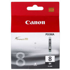 Картридж Canon CLI-8 BK, черный цена и информация | Картриджи для струйных принтеров | kaup24.ee
