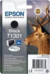 Epson T1301 Original Ink Cartridge, Blac hind ja info | Tindiprinteri kassetid | kaup24.ee
