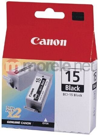 CANON 2x BCI-15bk Ink black TP i70 i80 hind ja info | Tindiprinteri kassetid | kaup24.ee