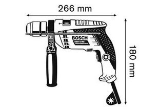 Ударная дрель Bosch GSB 13 RE цена и информация | Шуруповерты, дрели | kaup24.ee