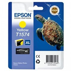 Epson T1574 Yellow Yellow hind ja info | Tindiprinteri kassetid | kaup24.ee