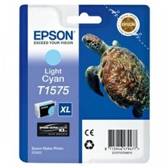 Epson T1575 Light Cyan Light cyan hind ja info | Tindiprinteri kassetid | kaup24.ee