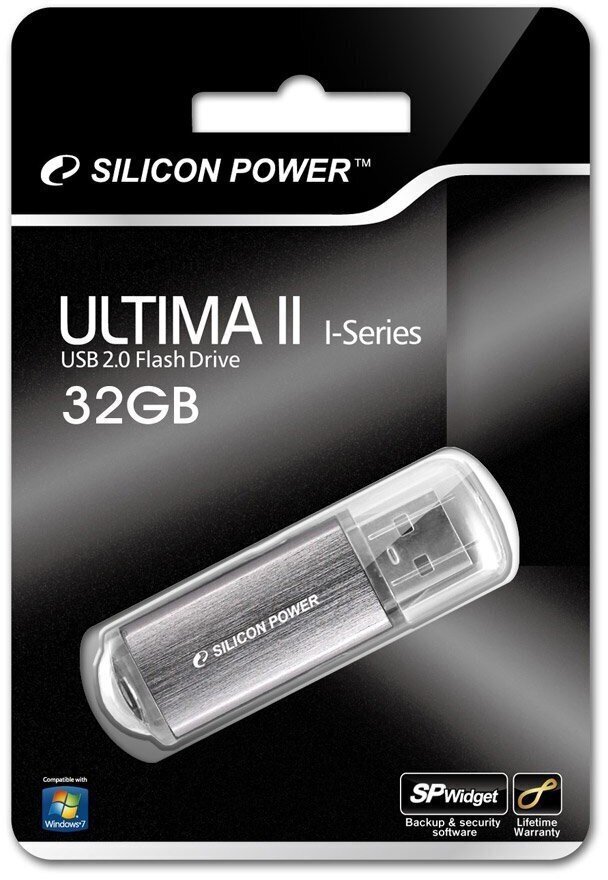 Silicon Power Ultima Series 32GB USB 2.0 hind ja info | Mälupulgad | kaup24.ee