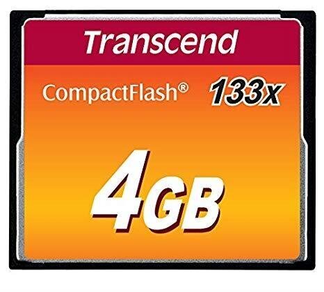 Mälukaart Transcend Compact Flash 4GB/TS4GCF133 цена и информация | Fotoaparaatide mälukaardid | kaup24.ee