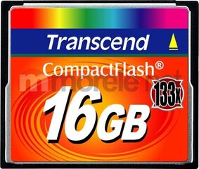 Карта памяти 16GB/133X TS16GCF133 TRANSCEND цена и информация | Карты памяти | kaup24.ee