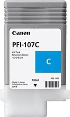 CANON PFI-107 C Ink tank cyan 130ml hind ja info | Tindiprinteri kassetid | kaup24.ee