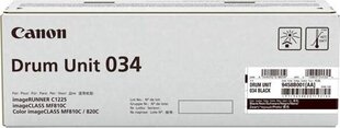 CANON Drum Unit 034 Black for iR C1225iF hind ja info | Laserprinteri toonerid | kaup24.ee