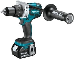 Дрель-шуруповерт Makita DDF481RTJ; 18 V; 2x5,0 Ah. цена и информация | Шуруповерты, дрели | kaup24.ee