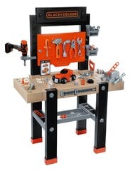 Стол для инструментов Smoby Black & Decker, 92 детали цена и информация | Игрушки для мальчиков | kaup24.ee
