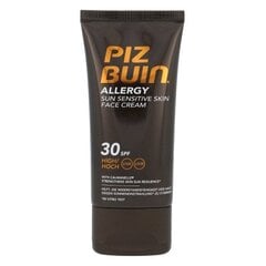 Piz Buin Allergy Sun Sensitive Skin Face Cream SPF30 naistele 50 ml цена и информация | Кремы от загара | kaup24.ee