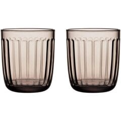 Iittala Raami joogiklaas 26cl linen 2tk цена и информация | Стаканы, фужеры, кувшины | kaup24.ee