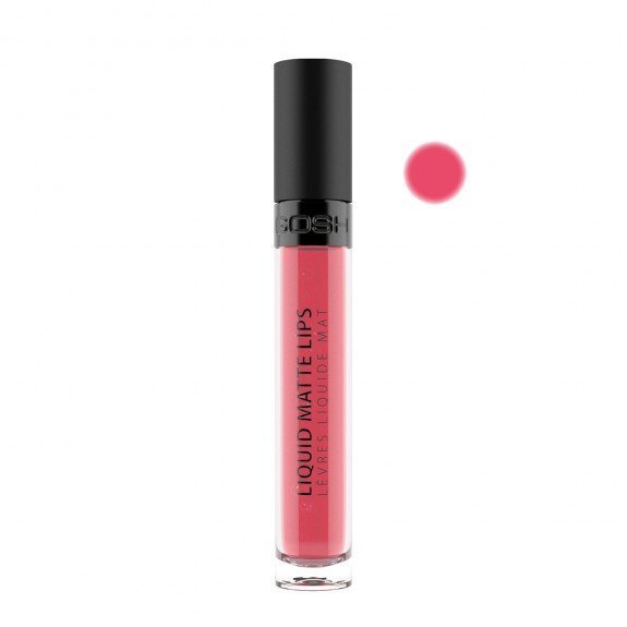 GOSH Liquid Matte Lips vedel huulepulk 4 ml, 004 Chinese Rouge цена и информация | Huulepulgad, -läiked, -palsamid, vaseliin | kaup24.ee