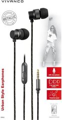 Vivanco headset URB50B, black (37619) цена и информация | Наушники | kaup24.ee