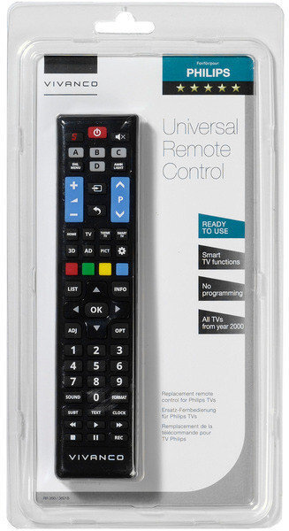 Universaalne kaugjuhtimispult Vivanco Philips (38018) цена и информация | Smart TV tarvikud | kaup24.ee