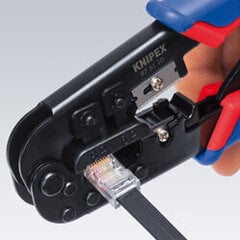 klemmitangid RJ11/12, RJ45, Knipex цена и информация | Механические инструменты | kaup24.ee