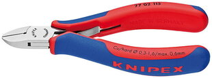 el. külglõiketangid 115mm D1.6mm comfort käepide, Knipex hind ja info | Käsitööriistad | kaup24.ee