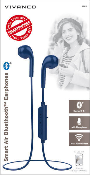 Juhtmevabad kõrvasisesed kõrvaklapid Vivanco Smart Air 3, (38910) hind ja info | Kõrvaklapid | kaup24.ee