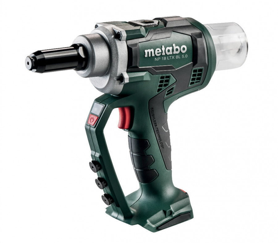 Akuga needipüstol NP 18 LTX BL 5.0 karkass, MetaLoc, Metabo цена и информация | Käsitööriistad | kaup24.ee