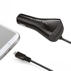 CELLY CAR CHARGER 2.1A MICROUSB hind ja info | Mobiiltelefonide laadijad | kaup24.ee