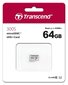 Mälukaart Transcend Micro SDXC 64GB W/ADAPT/UHS-I TS64GUSD300S-A цена и информация | Mobiiltelefonide mälukaardid | kaup24.ee