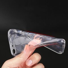 Blun 3D Prism Shape Super Thin Silicone Back cover case for Samsung A750 Galaxy A7 (2018) Transparent hind ja info | Telefoni kaaned, ümbrised | kaup24.ee