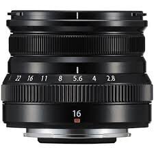 Fujifilm XF 16 мм f/2.8 R WR lens, black цена и информация | Объективы | kaup24.ee