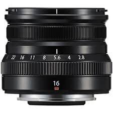 Fujifilm XF 16mm f/2.8 R WR objektiiv, must hind ja info | Objektiivid | kaup24.ee