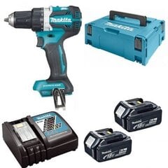 Akutrell Makita DDF484RTJ, 18V Li-ion / 2x 5,0 Ah Li-ion цена и информация | Шуруповерты, дрели | kaup24.ee