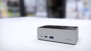 TARGUS USB-C THUNDERBOLT 3 DV4K DOCKING STATION WITH POWER BLACK цена и информация | Адаптеры и USB-hub | kaup24.ee