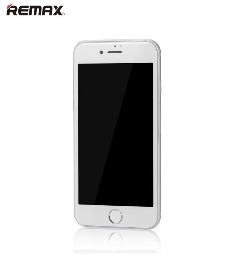 Ekraani kaitsekile Remax Crystal 2in1 + tagakaane kaitse Apple iPhone 7, valge hind ja info | Ekraani kaitsekiled | kaup24.ee