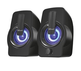 TRUST Gemi RGB P.M.P.O. 12 Watts 1xAudio-In Black 22948 цена и информация | Аудио колонки | kaup24.ee