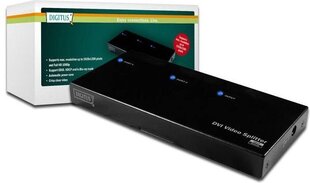 Splitter DIGITUS DS-41211 цена и информация | Адаптеры и USB-hub | kaup24.ee