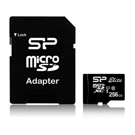 Mälukaart Silicon Power Elite 256 GB, micro SDXC, цена и информация | Mobiiltelefonide mälukaardid | kaup24.ee