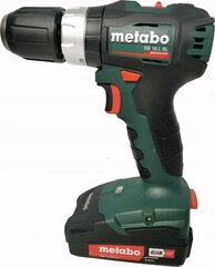 Löögiga akutrell SB 18 L BL / 2x2,0 Ah, Metabo цена и информация | Шуруповерты, дрели | kaup24.ee