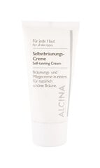 ALCINA Self-Tanning Cream isepruunistaja 50 ml hind ja info | Isepruunistavad kreemid | kaup24.ee