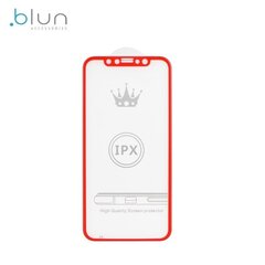 Karastatud ekraanikaitseklaas iPhone X / XS Full Face, punane hind ja info | Ekraani kaitsekiled | kaup24.ee