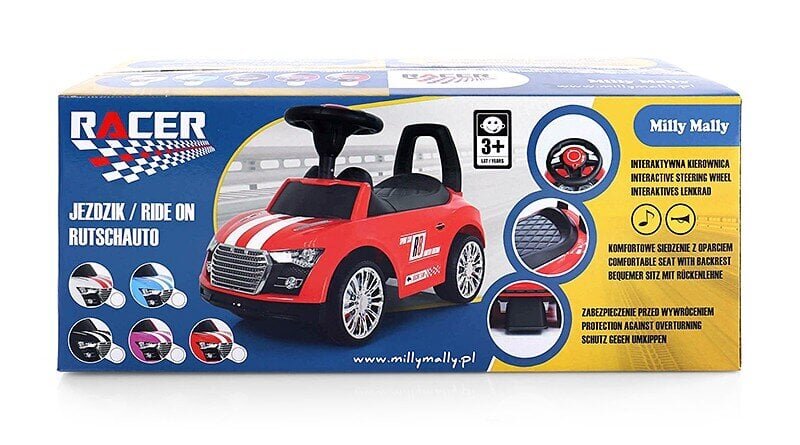 Milly Mally tõukeauto, punane hind ja info | Imikute mänguasjad | kaup24.ee