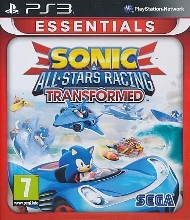 PlayStation3 mäng Sonic and Sega All Stars Racing Transformed Essentials hind ja info | Arvutimängud, konsoolimängud | kaup24.ee