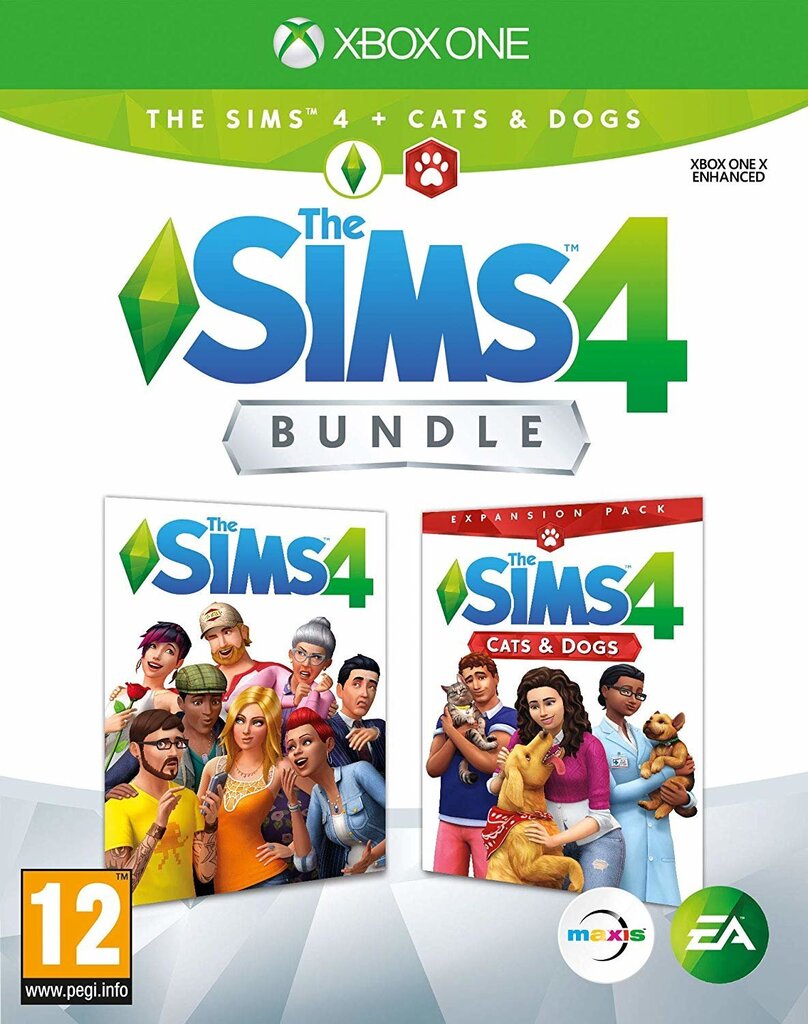 Xbox One mäng The Sims 4 + Cats and Dogs Bundle цена и информация | Arvutimängud, konsoolimängud | kaup24.ee