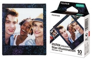 Fujifilm Instax Square 1x10 Star-Illumination hind ja info | Fujifilm Mobiiltelefonid, foto-, videokaamerad | kaup24.ee